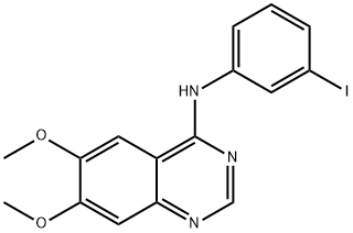 N-(3-iodophenyl)-6,7-dimethoxyquinazolin-4-amine Structure