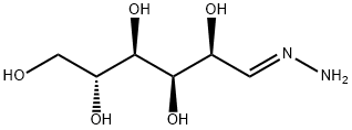 (1E)-D-Glucose hydrazone Struktur
