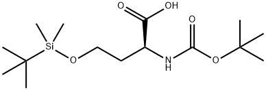 (S)-2,2,3,3,11,11-hexamethyl-9-oxo-4,10-dioxa-8-aza-3-siladodecane-7-carboxylic acid Struktur