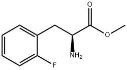 METHYL 2-AMINO-3-(2-FLUOROPHENYL)PROPANOATE 结构式