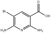 2,6-二氨基-5-溴烟酸, 1934985-61-1, 结构式