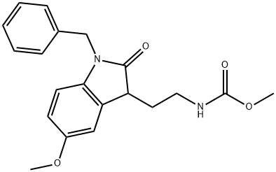 methyl (2-(1-benzyl-5-methoxy-2-oxoindolin-3-yl)ethyl)carbamate(WXG02909) Structure