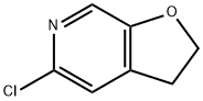 5-氯-2,3-二氢呋喃[2,3-C]吡啶, 193605-52-6, 结构式