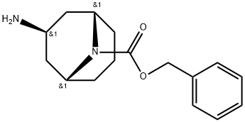 exo-3-Amino-9-aza-bicyclo[3.3.1]nonane-9-carboxylic acid benzyl ester, 1949805-90-6, 结构式
