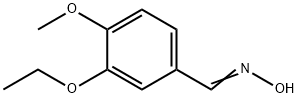 (E)-3-乙氧基-4-甲氧基苯甲醛肟 结构式