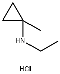 Ethyl-(1-methyl-cyclopropyl)-amine hydrochloride 结构式