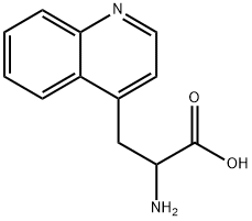 2-Amino-3-quinolin-4-yl-propionic acid Struktur
