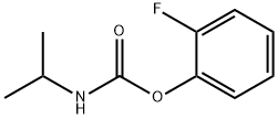 2-Fluorophenyl isopropylcarbamate Struktur