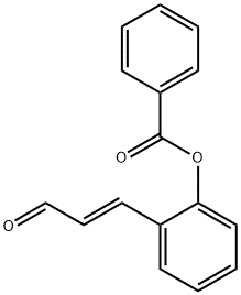 (E)-邻苯甲酰氧基肉桂醛, 199934-50-4, 结构式