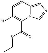 Ethyl 6-Chloroimidazo[1,5-a]pyridine-5-carboxylate Struktur