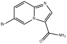 6-bromoimidazo[1,2-a]pyridine-3-carboxamide Structure