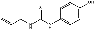 1-ALLYL-3-(4-HYDROXYPHENYL)-2-THIOUREA Struktur