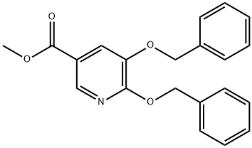5,6-二(苄氧基)烟酸甲酯, 2070896-62-5, 结构式