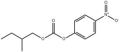 4-Nitrophenyl 2-methylbutyl carbonate Structure