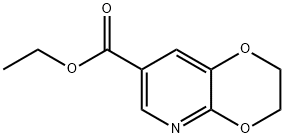 1,4-Dioxino[2,3-b]pyridine-7-carboxylic acid, 2,3-dihydro-, ethyl ester Structure