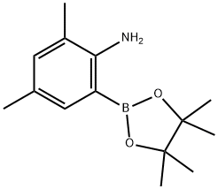 2-氨基-3,5-二甲基苯硼酸频哪醇酯, 2121514-04-1, 结构式