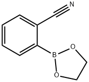 2-(1,3,2-dioxaborolan-2-yl)benzonitrile Struktur