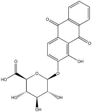 21662-33-9 1-羟基-2-蒽醌基 BETA-D-吡喃葡糖苷酸