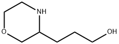 3-(morpholin-3-yl)propan-1-ol Struktur