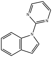 1-(pyrimidin-2-yl)-1H-indole Struktur
