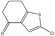2-氯-6,7-二氢苯并[B]噻吩-4(5H)-酮,22168-07-6,结构式