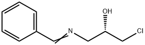 (S)-1-(Benzylideneamino)-3-chloropropan-2-ol Structure
