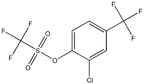 METHANESULFONIC ACID,1,1,1-TRIFLUORO-,2-CHLORO-4-(TRIFLUOROMETHYL)PHENYL ESTER