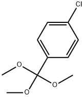 1-Chloro-4-(trimethoxymethyl)benzene Struktur