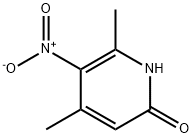 3-nitro-6-hydroxy-2,4-dimethylpyridine Structure