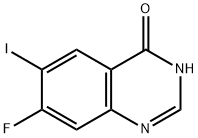 7-Fluoro-6-iodo-1H-quinazolin-4-one Structure
