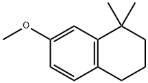 1,1-dimethyl-7-methoxy-1,2,3,4-tetrahydronaphthalene Structure