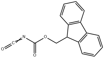 Fluoren-9-ylmethyloxycarbonylisocyanate Structure