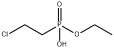 (2-Chloroethyl)phosphonic acid mono ethyl ester, 23510-39-6, 结构式