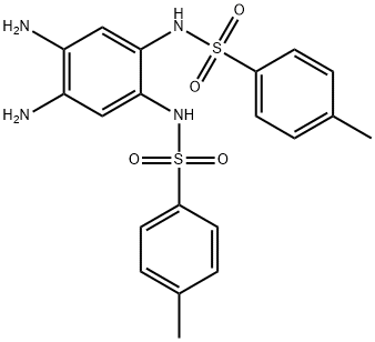 N,N' - (4,5-二硝基-1,2-亚苯基)双(4-甲基苯磺酰胺),23680-12-8,结构式