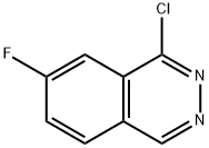 1-Chloro-7-fluorophthalazine Structure