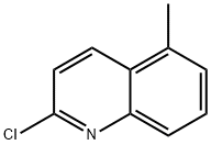 2-chloro-5-methylquinoline Structure
