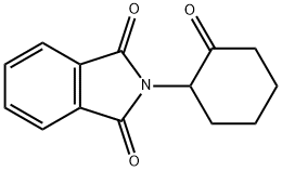 2-(2-oxocyclohexyl)isoindoline-1,3-dione Structure