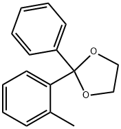 2-PHENYL-2-(O-TOLYL)-1,3-DIOXOLANE, 24109-94-2, 结构式