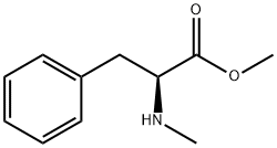 (S)-N-甲基苯丙氨酸甲酯, 2439-60-3, 结构式