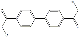 1,1'-([1,1'-biphenyl]-4,4'-diyl)bis(2-chloroethanone) Structure
