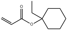 1-Ethyl-1-cyclohexyl acrylate Struktur