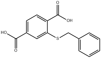 2-(苯甲硫基)对苯二甲酸,25906-68-7,结构式