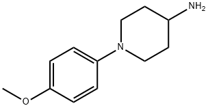 1-(4-甲氧苯基)哌啶-4-胺 结构式