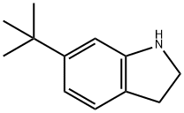 6-(tert-Butyl)indoline Structure