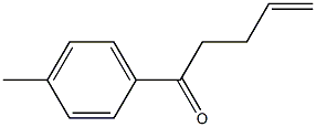 1-(p-tolyl)pent-4-en-1-one 结构式