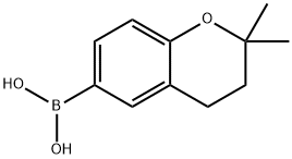 2,2-DIMETHYLCHROMAN-6-YLBORONIC ACID Structure