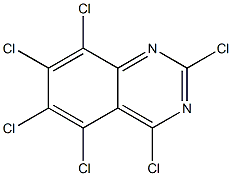 hexachloro-quinazoline Structure