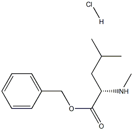 N-methylleucinebenzyl ester hydrochloride Structure