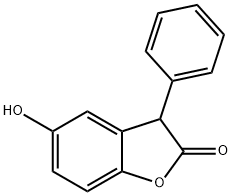 5-羟基-3-苯基-2-苯并呋喃酮, 29001-15-8, 结构式