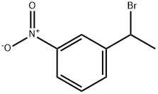 1-(1-bromoethyl)-3-nitrobenzene 化学構造式